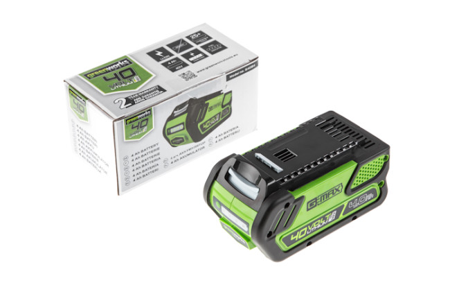 Триммер аккумуляторный Greenworks 40V G40LTK4 (4 Ач АКБ и ЗУ) - фото4