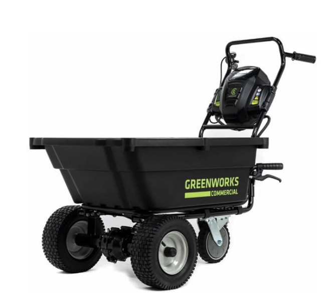 Садовая тележка самоходная Greenworks 82V 82GC (без АКБ и ЗУ) 106 л