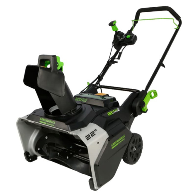 Снегоуборщик аккумуляторный Greenworks 82SN22 Арт. 2603307, 82V, 56 см, бесщеточный, без АКБ и ЗУ