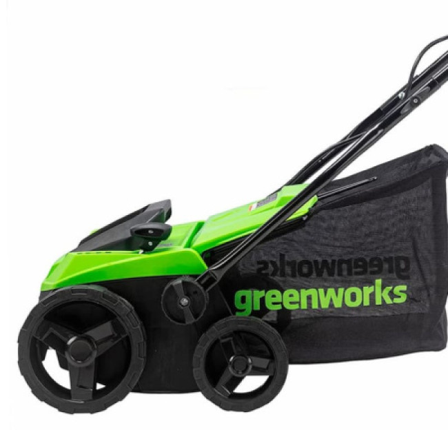 Аэратор-скарификатор электрический Greenworks GDT15 1600Вт (Арт.2515507) Аэратор-скарификатор электрический Greenworks GDT15 1600Вт (Арт.2515507)