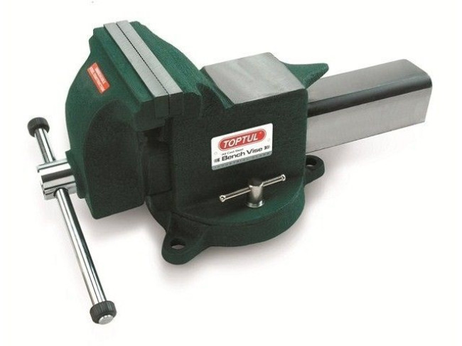 Тиски 150мм слесарные, поворотные TOPTUL (DJAC0106) Тиски 150мм слесарные, поворотные TOPTUL (DJAC0106)