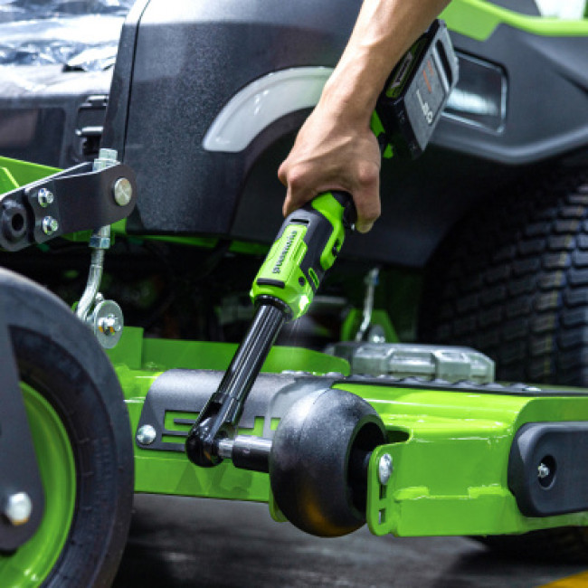 Гайковерт-трещотка аккумуляторный Greenworks 24V GD24RWX 1/2" удлин. бесщеточный(без АКБ и ЗУ) 3804207 Гайковерт-трещотка аккумуляторный Greenworks 24V GD24RWX 1/2" удлин. бесщеточный(без АКБ и ЗУ) 3804207