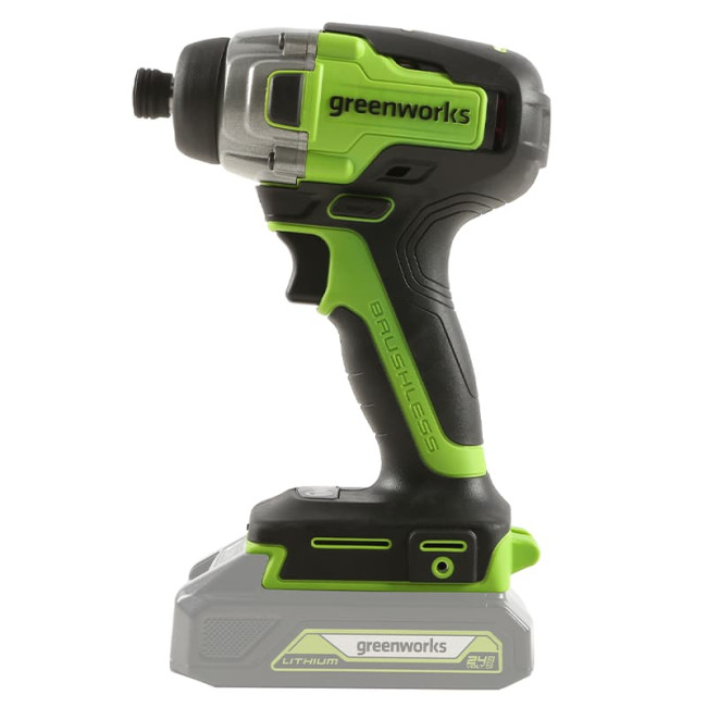Винтоверт ударный аккумуляторный Greenworks 24V GD24ID3 (без АКБ и ЗУ) 3802807 Винтоверт ударный аккумуляторный Greenworks 24V GD24ID3 (без АКБ и ЗУ) 3802807
