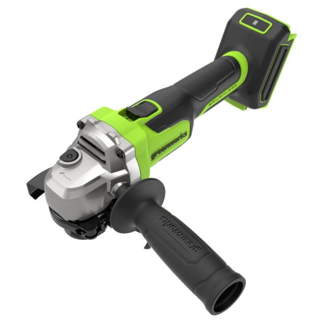 Угловая шлифовальная машина аккумуляторная Greenworks AG590 3D-Antikickback, (без АКБ и ЗУ) 3201007 Угловая шлифовальная машина аккумуляторная Greenworks AG590 3D-Antikickback, (без АКБ и ЗУ) 3201007