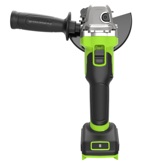 Угловая шлифовальная машина аккумуляторная Greenworks AG590 3D-Antikickback, (без АКБ и ЗУ) 3201007 Угловая шлифовальная машина аккумуляторная Greenworks AG590 3D-Antikickback, (без АКБ и ЗУ) 3201007