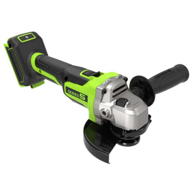 Угловая шлифовальная машина аккумуляторная Greenworks AG590 3D-Antikickback, (без АКБ и ЗУ) 3201007 Угловая шлифовальная машина аккумуляторная Greenworks AG590 3D-Antikickback, (без АКБ и ЗУ) 3201007