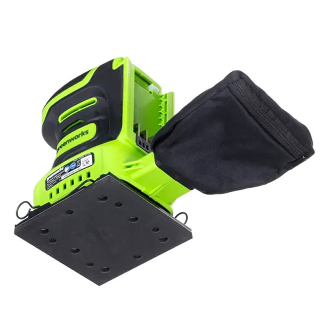 Плоскошлифовальная машина аккумуляторная Greenworks 24V G24SS14 (без АКБ и ЗУ) 3100507 фото-3