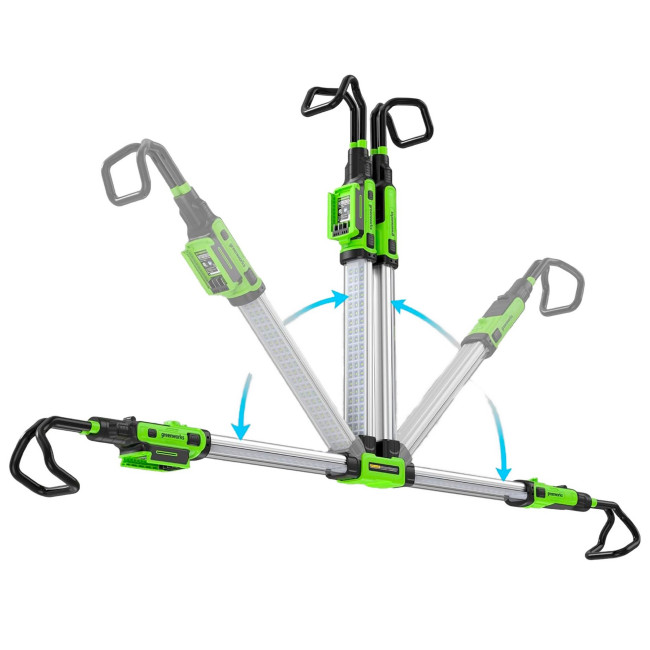 LED-прожектор подкапотный аккумуляторный Greenworks G24UHL 24V (без АКБ и ЗУ) 3503607 - фото2 LED-прожектор подкапотный аккумуляторный Greenworks G24UHL 24V (без АКБ и ЗУ) 3503607 - фото2