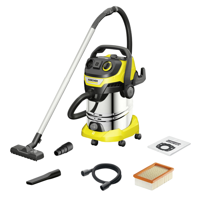 Пылесосы сухой и влажной уборки (хозяйственные)