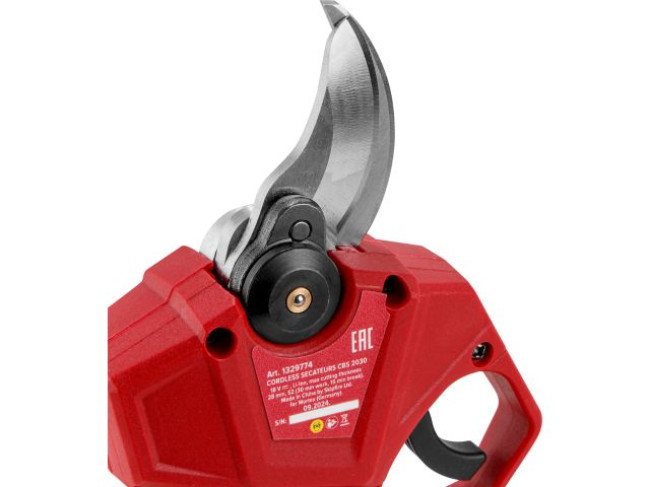 Аккумуляторный секатор WORTEX CBS 2030 ALL1 SET, Артикул: 1329775 фото-3 Аккумуляторный секатор WORTEX CBS 2030 ALL1 SET, Артикул: 1329775 фото-3