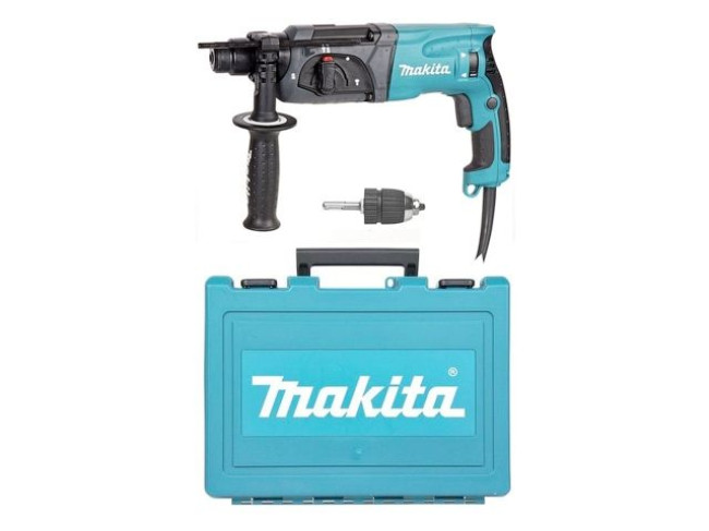 Перфоратор Makita HR 2470 X19 в чем. + БЗП в комплекте - фото1 Перфоратор Makita HR 2470 X19 в чем. + БЗП в комплекте - фото1