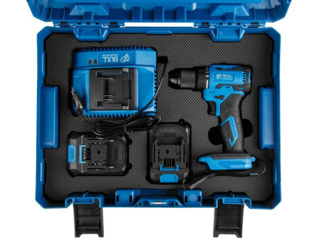 Аккумуляторная дрель-шуруповерт BULL SR 1804 R-series Xcase XLTpro 2329057 фото-7 Аккумуляторная дрель-шуруповерт BULL SR 1804 R-series Xcase XLTpro 2329057 фото-7