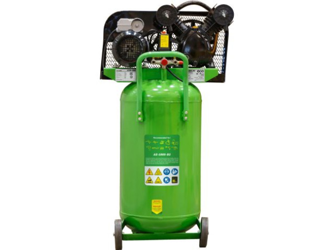 Компрессор ECO AE-1005-B2 ременной фото-2 Компрессор ECO AE-1005-B2 ременной фото-2