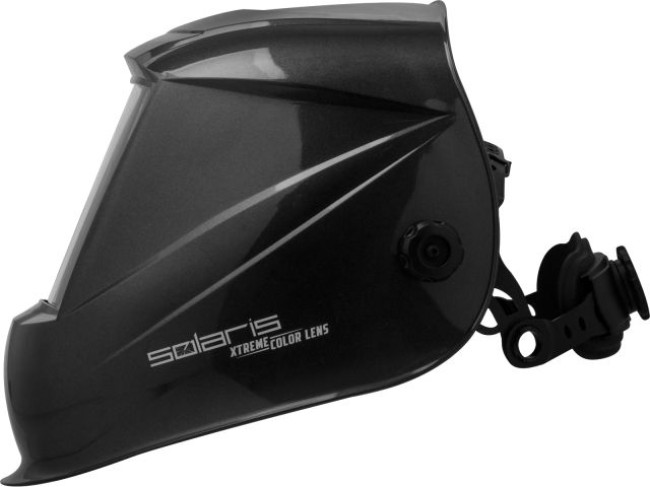 Щиток сварщика с самозатемняющимся светофильтром Solaris ASF820X (серый металлик) - фото2 Щиток сварщика с самозатемняющимся светофильтром Solaris ASF820X (серый металлик) - фото2