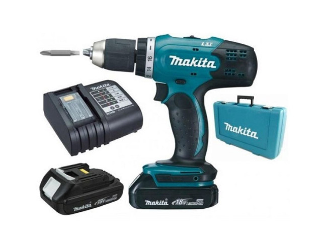 Аккум. дрель-шуруповерт MAKITA LXT DDF 453 SYE