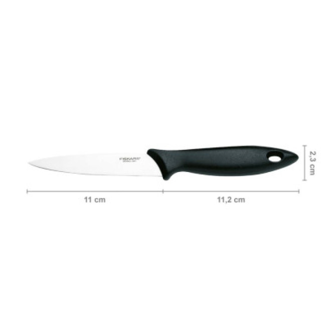 Набор ножей в деревянном блоке Fiskars Essential (1023782) фото-4