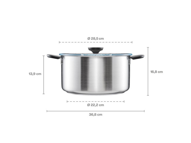 Кастрюля Fiskars Functional Form, 7 л (1072318) фото-3 Кастрюля Fiskars Functional Form, 7 л (1072318) фото-3