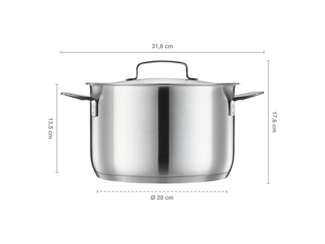 Кастрюля Fiskars All Steel 5 л 1064752 фото-4 Кастрюля Fiskars All Steel 5 л 1064752 фото-4