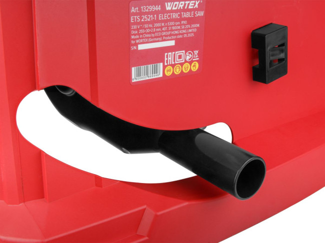 Станок распиловочный настольный WORTEX ETS 2521-1 фото-5