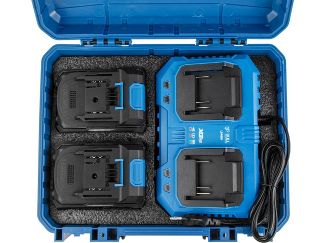 Набор аккумулятор 2х4 А*ч и зарядное устройство 2х4 А BULL XLTpro в чем. SET 2329062 - фото2