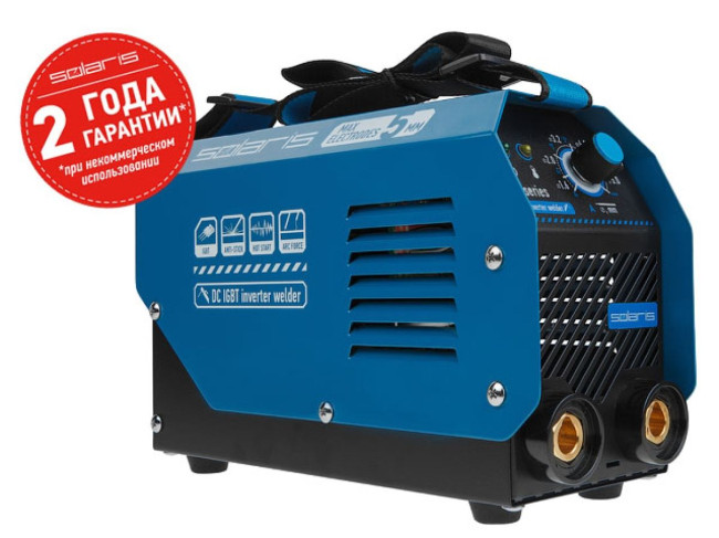Инвертор сварочный SOLARIS MMA-250D Инвертор сварочный SOLARIS MMA-250D