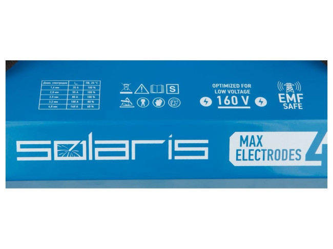 Инвертор сварочный SOLARIS MMA-200D фото-4 Инвертор сварочный SOLARIS MMA-200D фото-4