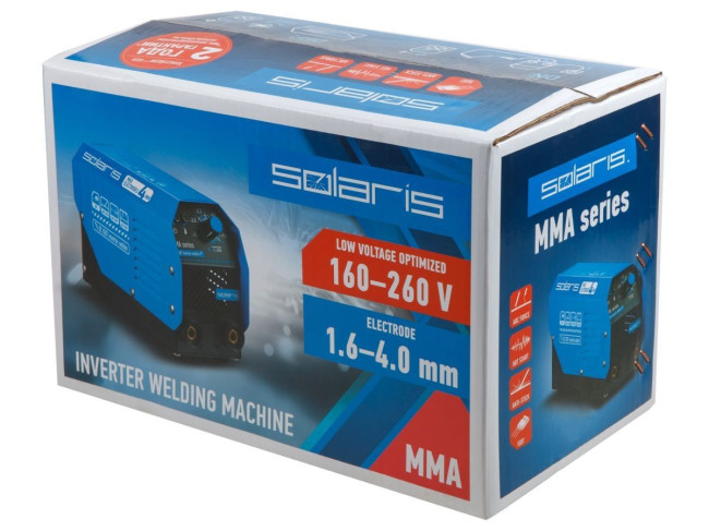 Инвертор сварочный SOLARIS MMA-200D фото-7 Инвертор сварочный SOLARIS MMA-200D фото-7