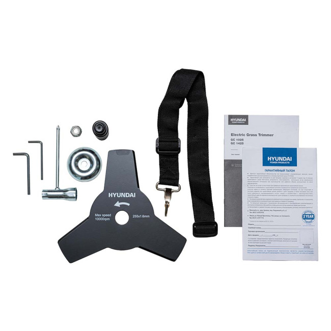 Триммер электрический HYUNDAI GC 1425 фото-4 Триммер электрический HYUNDAI GC 1425 фото-4
