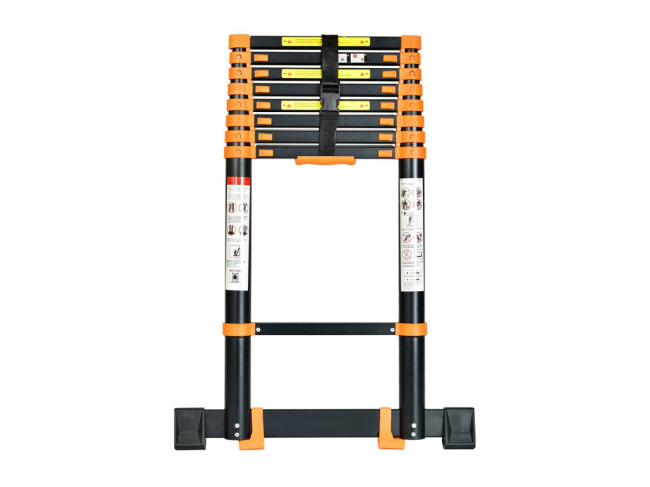 Лестница телескопическая 1-секц. алюм. 350см, 9 ступ. 8,5кг BLACK LINE STARTUL (ST9931-035) фото-3