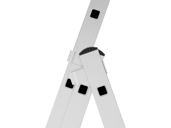 Лестница алюм. 3-х секц. 250/631/264см 3х10 ступ., 15,3кг PRO STARTUL (ST9942-10) фото-2 Лестница алюм. 3-х секц. 250/631/264см 3х10 ступ., 15,3кг PRO STARTUL (ST9942-10) фото-2