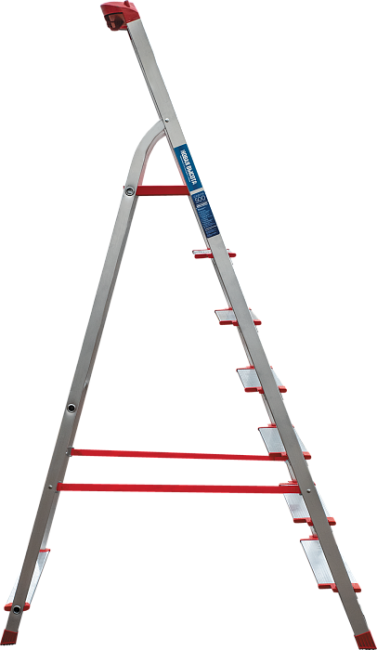 Лестница-стремянка алюм. проф. 151 см 7 ступ. 8,4кг NV3118 Новая Высота фото-6