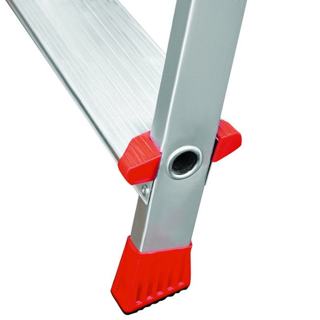 Лестница-стремянка алюм. проф. с широкой ступенью 151 см 7 ступ. 8кг NV3117 Новая Высота фото-3