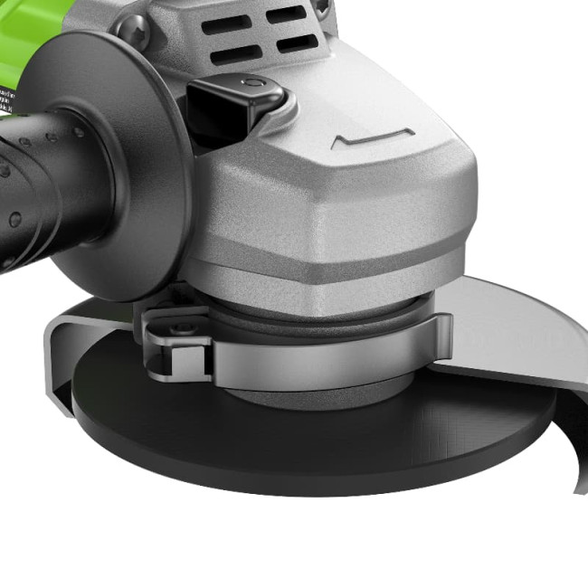 Угловая шлифовальная машина аккумуляторная Greenworks 24V GD24AG фото-4