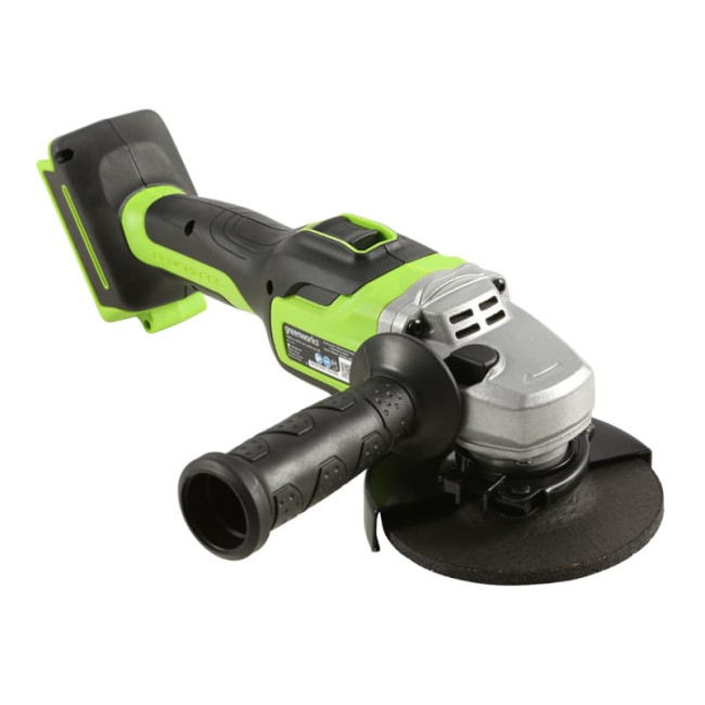 Угловая шлифовальная машина аккумуляторная Greenworks 24V GD24AG - фото2