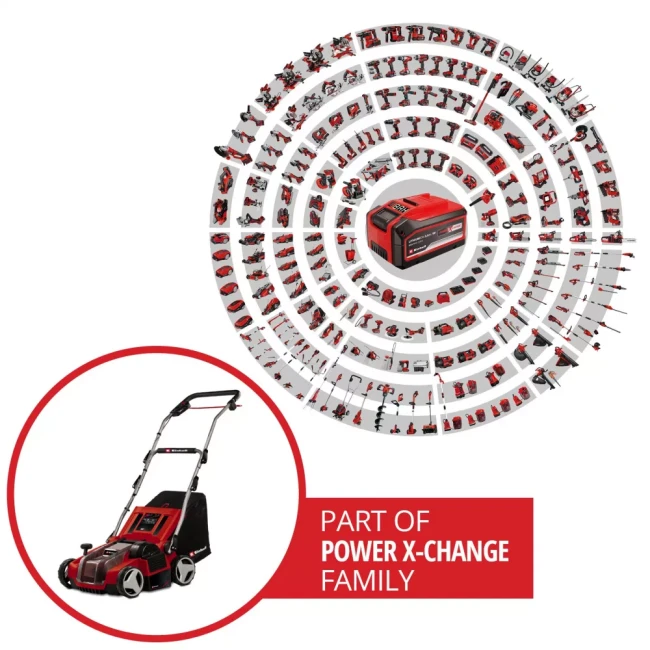 Аэратор-скарификатор аккумуляторный Einhell GE-SA 36/35 Li-Solo фото-10 Аэратор-скарификатор аккумуляторный Einhell GE-SA 36/35 Li-Solo фото-10