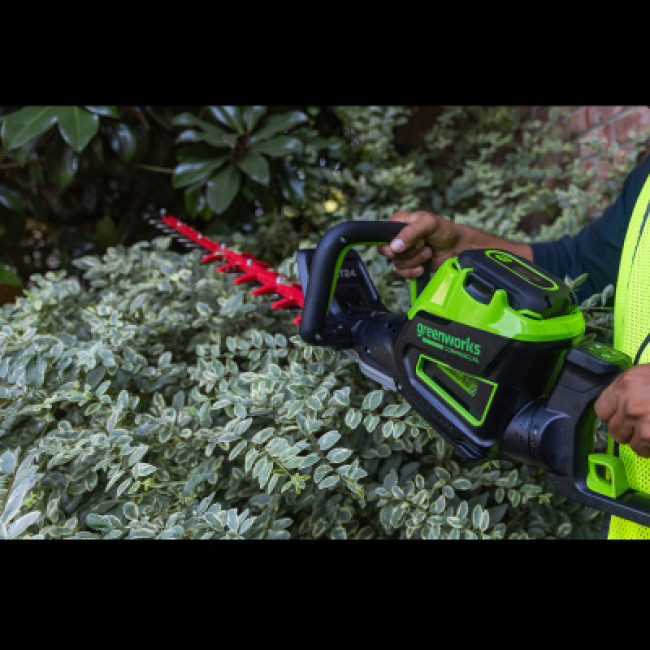 Кусторез аккумуляторный Greenworks 82V GC82HT2 (без АКБ и ЗУ) фото-4