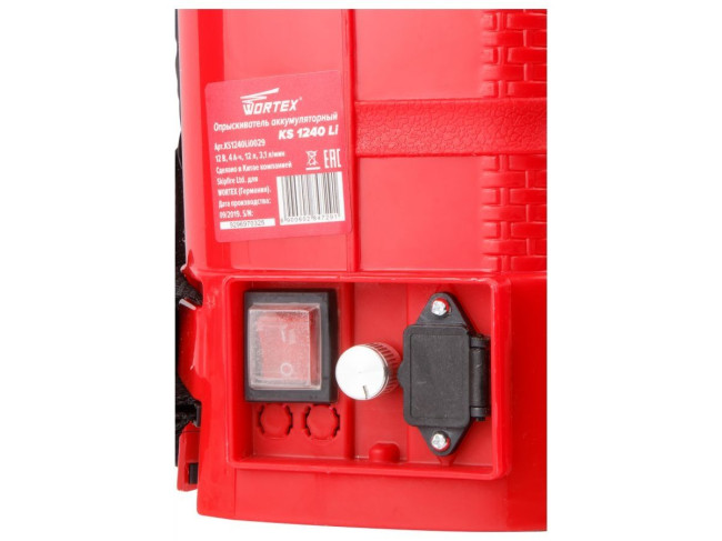 Аккум. опрыскиватель WORTEX KS 1240 Li 12В фото-6 Аккум. опрыскиватель WORTEX KS 1240 Li 12В фото-6