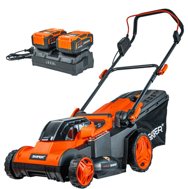Газонокосилка аккумуляторная SKIPER KW430 Газонокосилка аккумуляторная SKIPER KW430