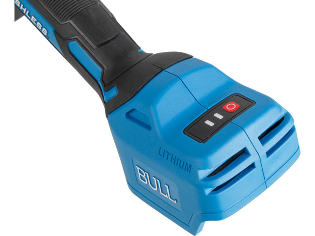 Аккум. углошлифмашина BULL CSG 1812-1 SR Xcase XLTpro 1 АКБx4 Ач БЕСЩЕТ, Безредукторный тип 1333997 фото-8
