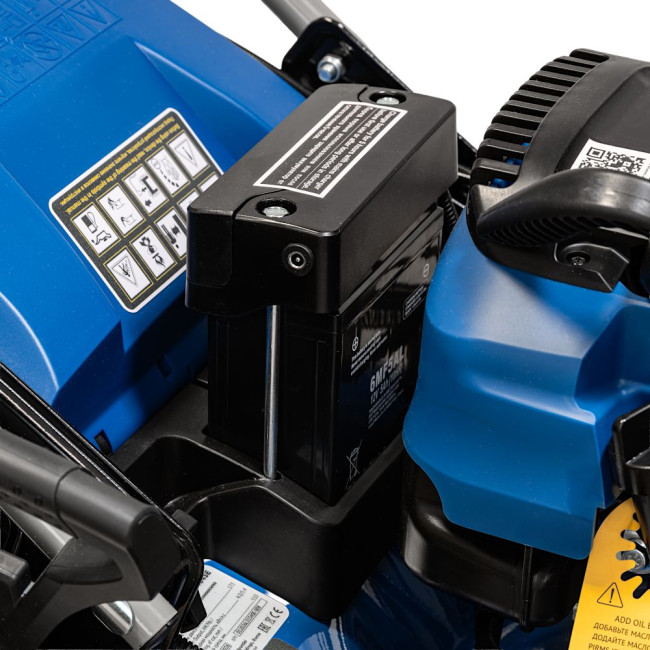 Газонокосилка бензиновая HYUNDAI L5154SE электрозапуск фото-3