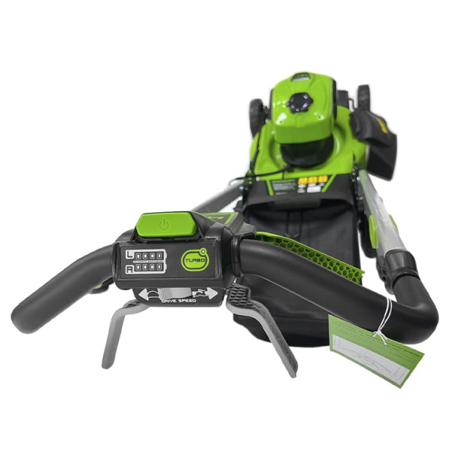 Аккумуляторная газонокосилка самоходная Greenworks 40V GD40LM48SP 2517407 (без АКБ и ЗУ) - фото2