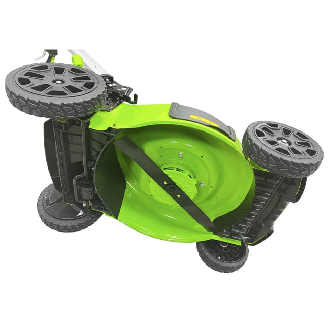 Аккумуляторная газонокосилка самоходная Greenworks 40V GD40LM48SPК4 2517407UB (1хАКБ 4Ач и ЗУ) фото-8