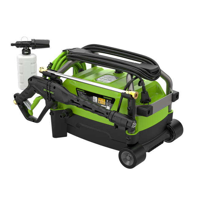 Мойка высокого давления электрическая Greenworks PW3140, 1900 Вт, 140 бар фото-3