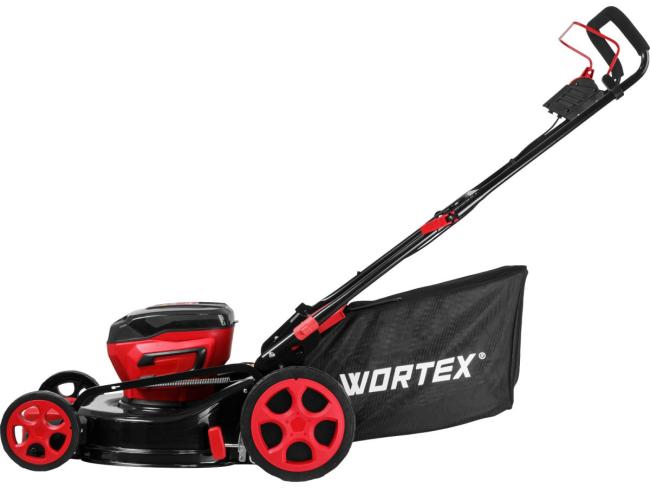 Газонокосилка аккумуляторная WORTEX CLM 4536 XLT SET (2х4 Ач акб+ЗУ) - фото2