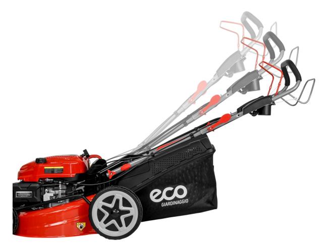 Газонокосилка бензиновая ECO LG-745 E самоходная с электрозапуском фото-3 Газонокосилка бензиновая ECO LG-745 E самоходная с электрозапуском фото-3