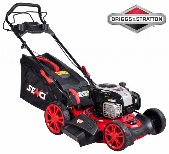 Газонокосилка бензиновая Senci LMB22S04 Briggs&Stratton самоходная Газонокосилка бензиновая Senci LMB22S04 Briggs&Stratton самоходная