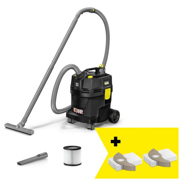 Профессиональный пылесос влажной и сухой уборки Karcher NT 22/1 Ap L Go!Further Профессиональный пылесос влажной и сухой уборки Karcher NT 22/1 Ap L Go!Further