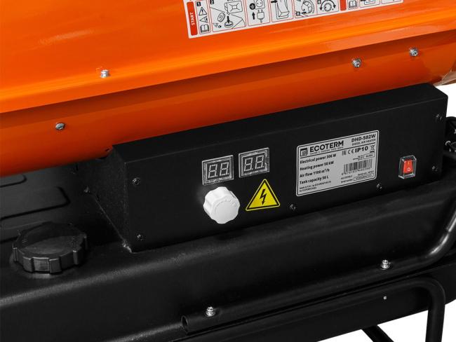 Нагреватель воздуха дизельный Ecoterm DHD-502W фото-2 Нагреватель воздуха дизельный Ecoterm DHD-502W фото-2