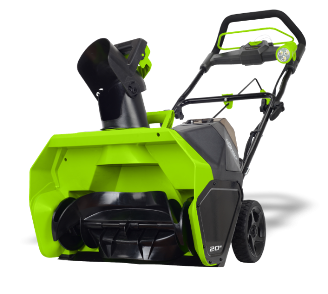 Снегоуборщик аккумуляторный Greenworks 40V GD40SB с 1хАКБ 4 Ач и ЗУ. фото-10 Снегоуборщик аккумуляторный Greenworks 40V GD40SB с 1хАКБ 4 Ач и ЗУ. фото-10