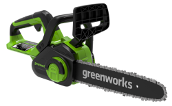 Цепная пила аккумуляторная Greenworks 24V G24CS25K4 (1хАКБ 4Ач и ЗУ) - фото2